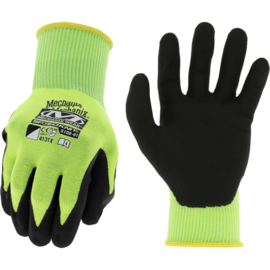 Mechanix HIGH-VISIBILITY COATED-KNIT WORK GLOVES Large