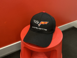 Baseball cap Corvette zwart