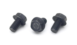 Torque Converter Bolts, 3/8-16 in., Hex Head, Steel, Buick, Chevy, Oldsmobile, Pontiac, TH350, TH350C, TH400
