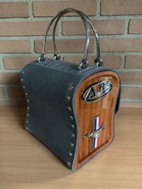 Handtas gun grey mustang handbag