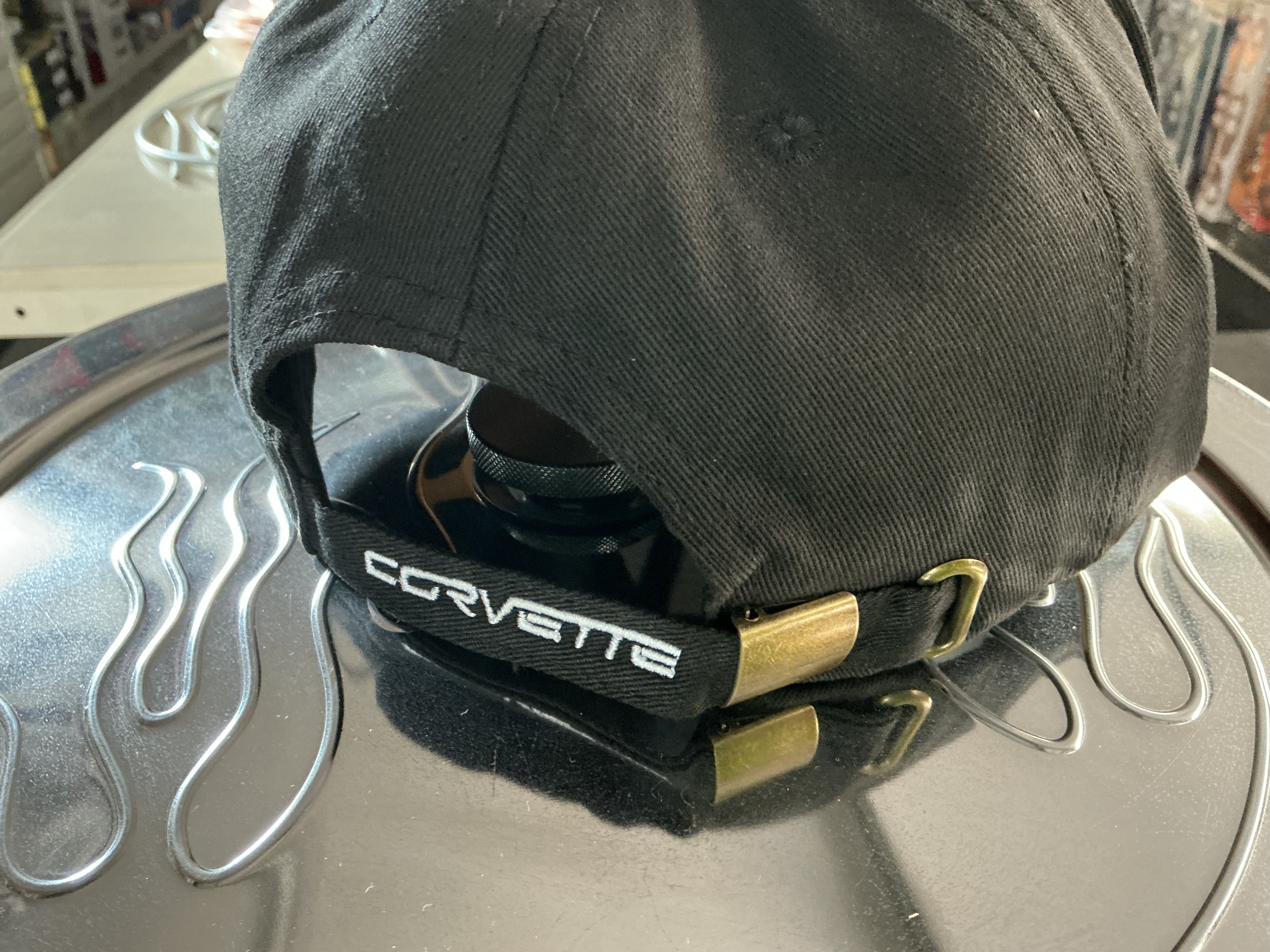 Baseball cap Corvette C7 zwart