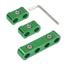 Aluminium bougiekabel houders div. Kleuren