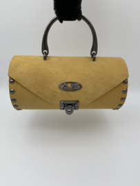 Handtas yellow round handbag