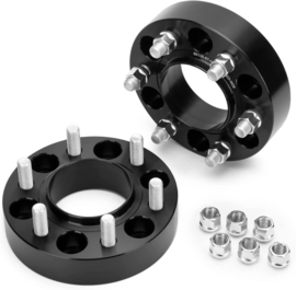 2 PCS 1.5" 6x5.5 6x139.7 Wheel Spacers HubCentric 6 Lugs for 2019-2022 Ram 1500
