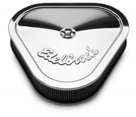 Edelbrock 1222 - Triangular, Air Cleaner, Pro-Flo Series