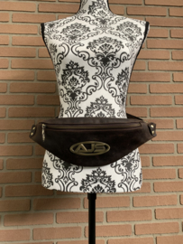 Crossbody / buidel tas 100% leer