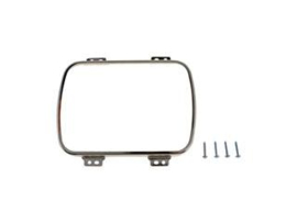 Rectangular Headlamp Retaining Ring (2) With 4 Retaining Screws