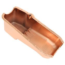 Carterpan chevrolet small block aluminium copper plated L
