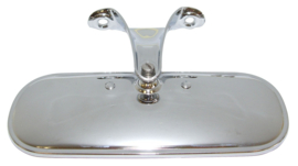 Rear View Mirror - Stainless - 1940-52 Ford Truck, 1947-48 Ford Car