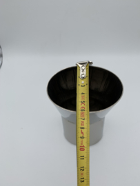 RVS uitlaat sierstuk DTM Ovaal 95x65mm