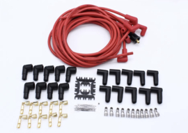  8.5mm Spark Plug Wire Set V8 - 90 degree boots red