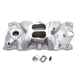 Edelbrock 2101 - Performer Manifold, Chevrolet Small Block, 55-86,