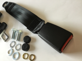 2-Point Lap Retractable Seat Belt  Black