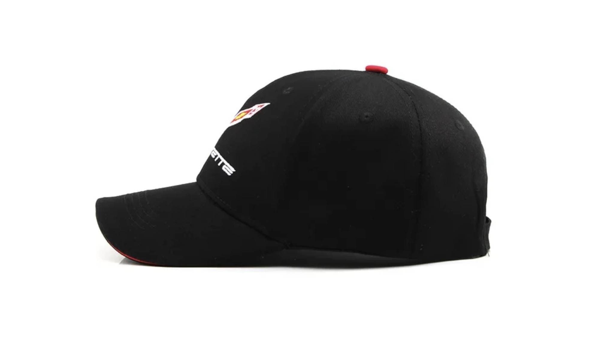 Baseball cap Corvette C7 zwart