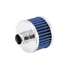 Performance breather filter blue