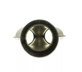 Y-Pipe, Exhaust, Steel, Slip-fit Inlet/Outlet