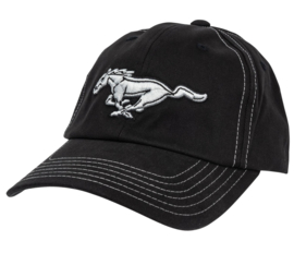 Baseball cap ford mustang zwart