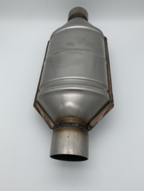 Catalisator universeel 2,5 inch met lambdasonde ingang
