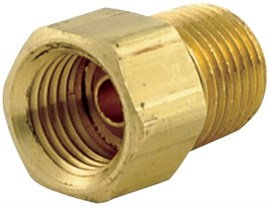 adapter 1/8 npt male 7/16-24 in.inverted flare female