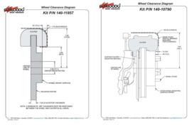 Wilwood 6 piston front 4 piston rear black caliper set compleet corvette