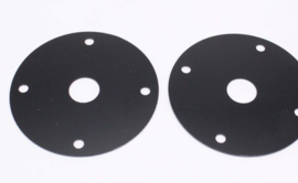 Hood pin kit Zwart. Motorkap snel sluiting