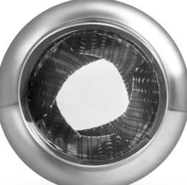 MAX Spiral Straight Flo Performance rvs uitlaat demper 2,5 inch