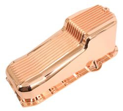 Carterpan chevrolet small block aluminium copper plated R