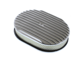 Aluminium 12 inch oval full finned air cleaner