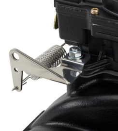 Throttle Return Spring Kit, Car Carburetor Throttle Cable Bracket with Dual Return Spring Set