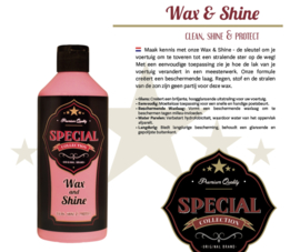 Special Collection Wax and Shine