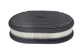 Aluminium 12 inch oval full finned air cleaner