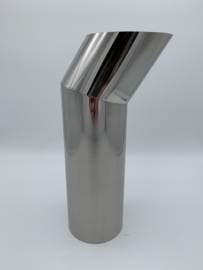 RVS uitlaat sierstuk DTM 3,5 inch max