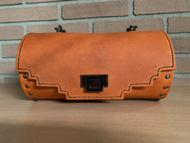 Handtas oranje  round handbag