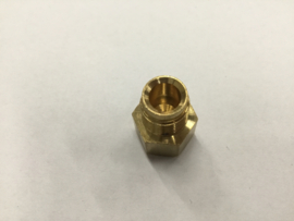 adapter 7/16-24 in. Inverted Flare Male, 3/8-24 in. Inverted Flare Female