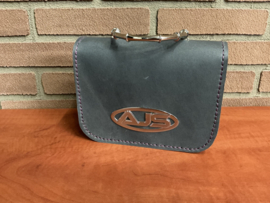 Little luxe handtas wine/grey