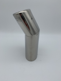 RVS uitlaat sierstuk DTM Ovaal 95x65mm