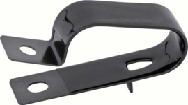 Universal hose bracket, rubber coated
