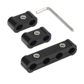 Aluminium bougiekabel houders div. Kleuren