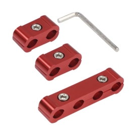 Aluminium bougiekabel houders div. Kleuren