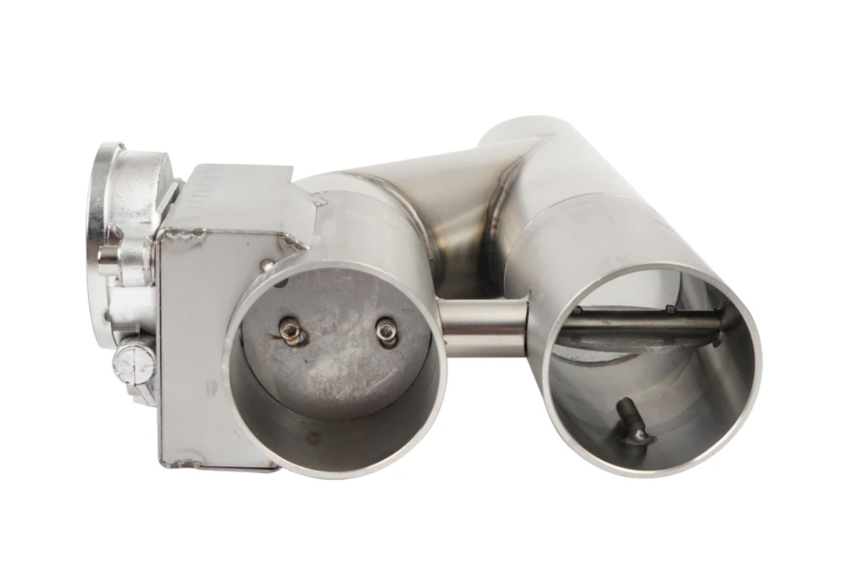 Dual RVS Uitlaat klep 3inch met afstands bediening