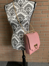 Handtas pink messenger hand/cross body bag