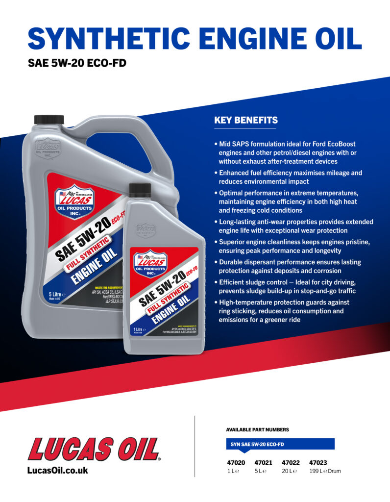 LUCAS OIL SYNTHETIC 5W-20 ( 1 liter )