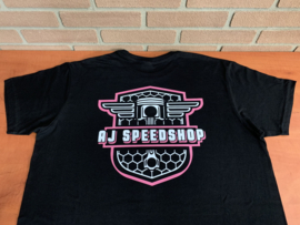T-shirt Speedshop / pink logo