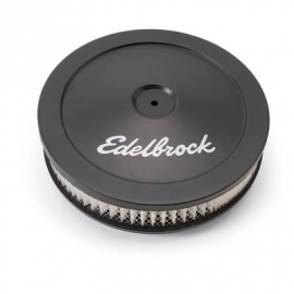 Luchtfilter Edelbrock 10 inch zwart