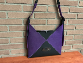 Shopper/ipad schoudertas leer