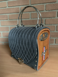 Handtas gun grey mustang handbag