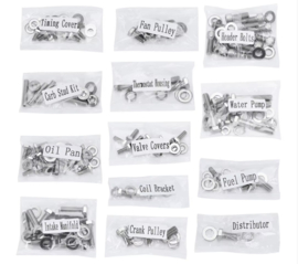 Chevrolet small block engine bolt kit