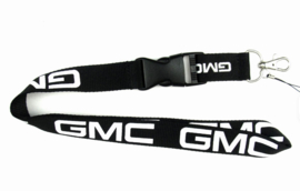 Keycord sleutelhanger GMC Wit