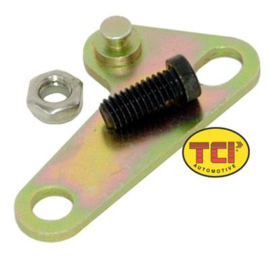 Kick down cable corrector edelbrock