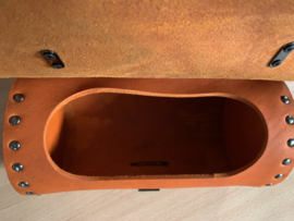 Handtas oranje  round handbag